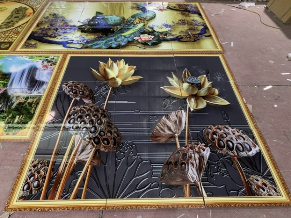 Tranh gạch 3d phong thủy